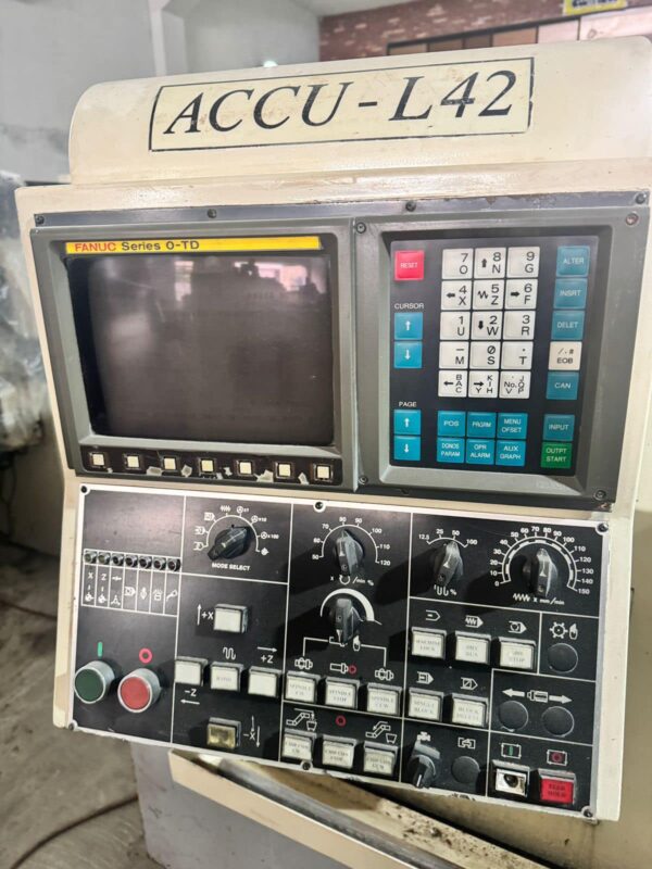 6 inch slant bed gangslide cnc lathe - Image 2
